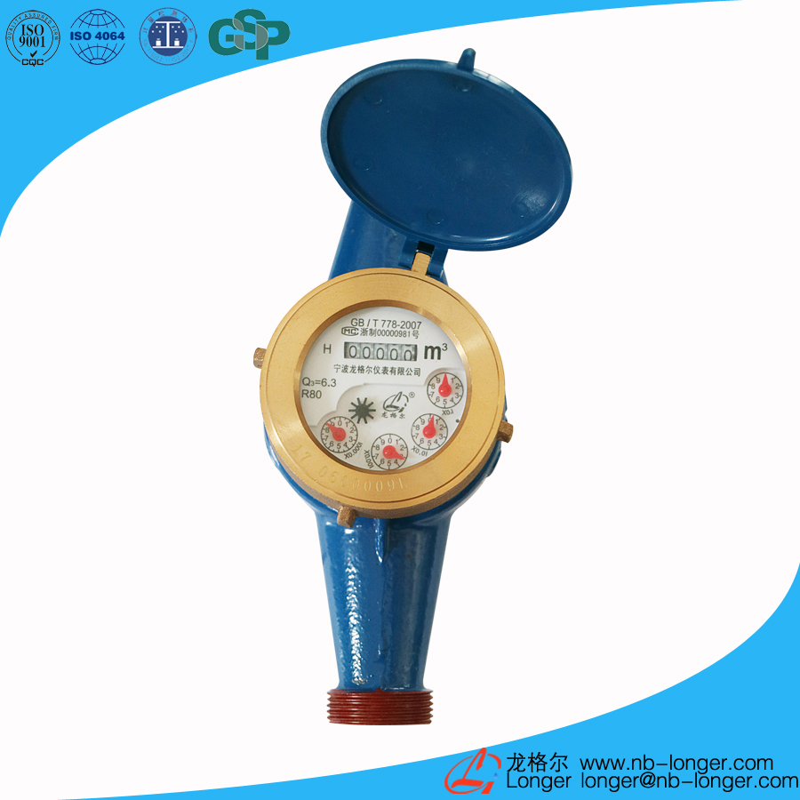 LXS-25F Semi-liquid sealed vane wheel water meter